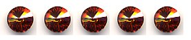 Crystal Buttons - Copper