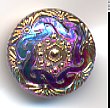 Czech Glass Button